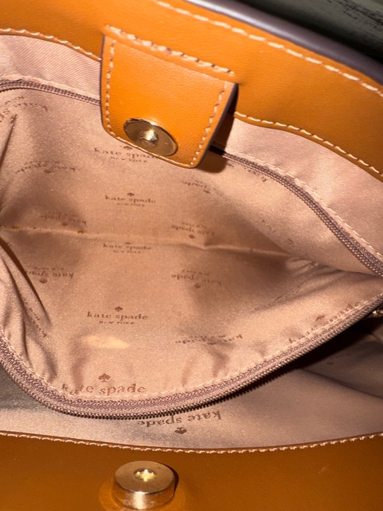 Kate Spade NY Darcy Pebbled Leather Medium Satchel Crossbody - Picture 12 of 15